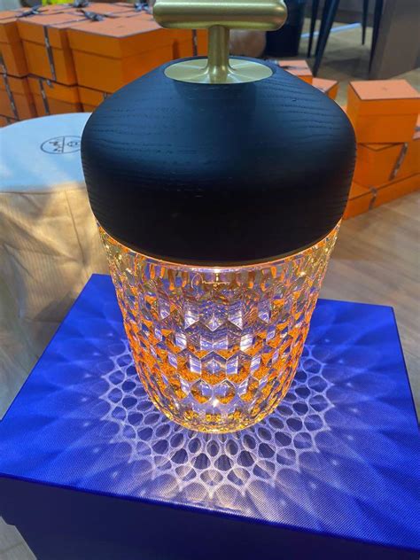 crystals sacred to hermes|hermes st louis crystal lamp.